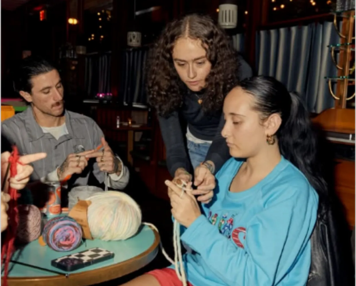 Soirée crochet entre participants